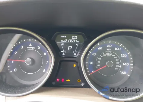 2012 Hyundai Elantra Gls from USA, damaged, VIN 5NPDH4AE5CH133419